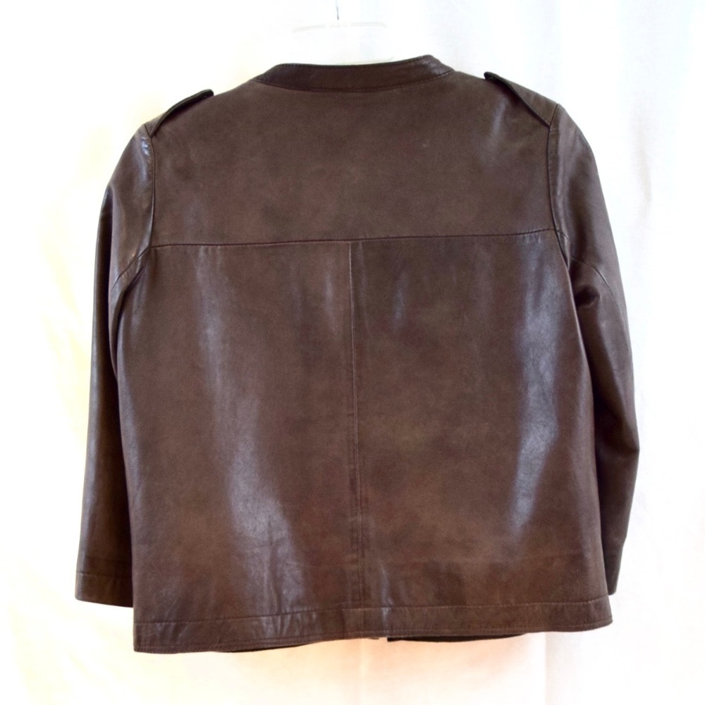 Soft Leather Italian Design jacket - Picture 3 of 4